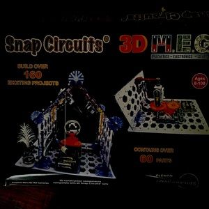 Snap circuit Meg 3D.  Used once